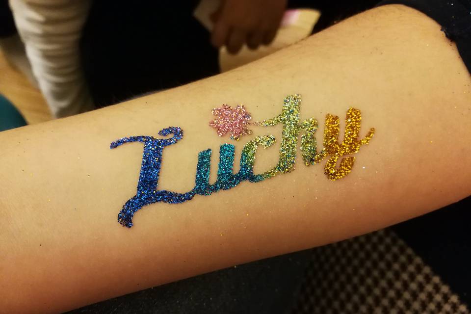 Glitter Tattoo