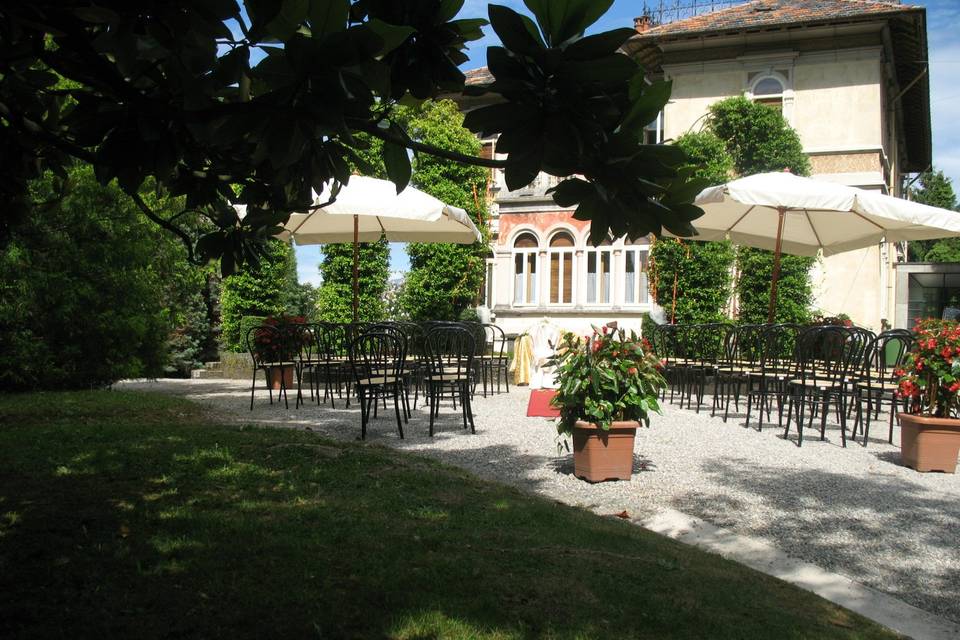 Giardino villa