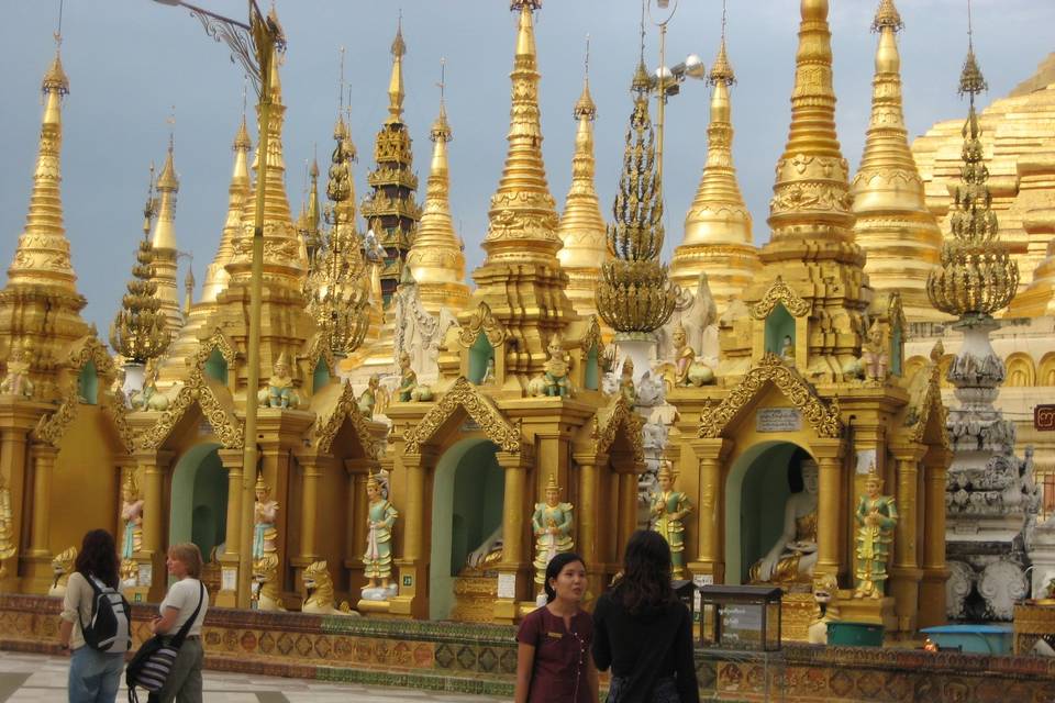 Birmania - shwedagon pagoda