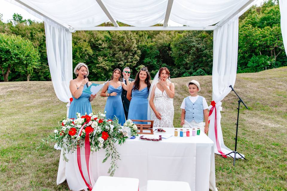 Matrimonio biancorosso ❤