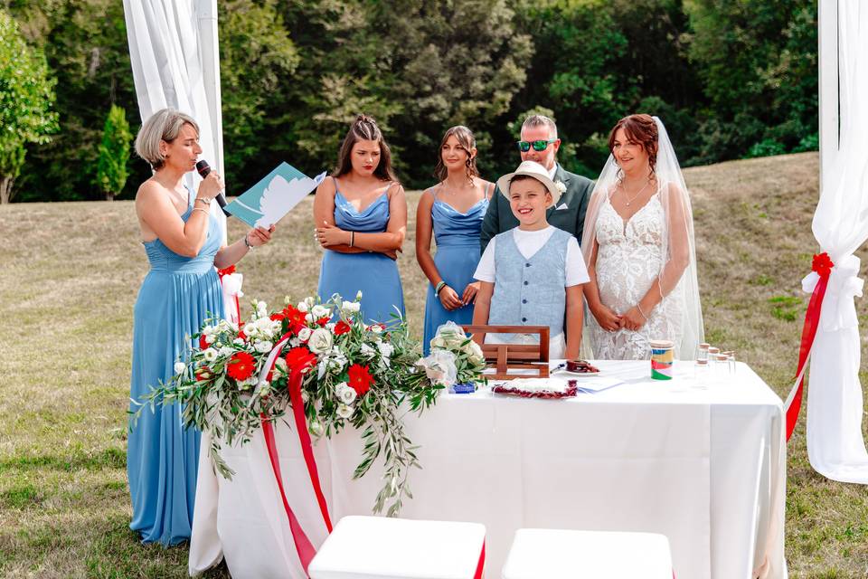 Matrimonio biancorosso ❤