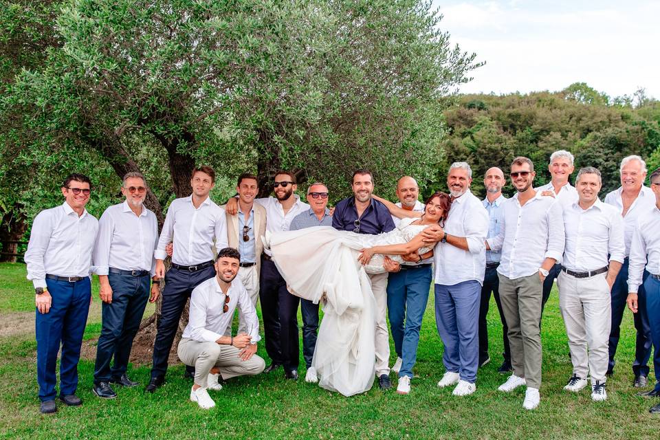 Matrimonio biancorosso ❤