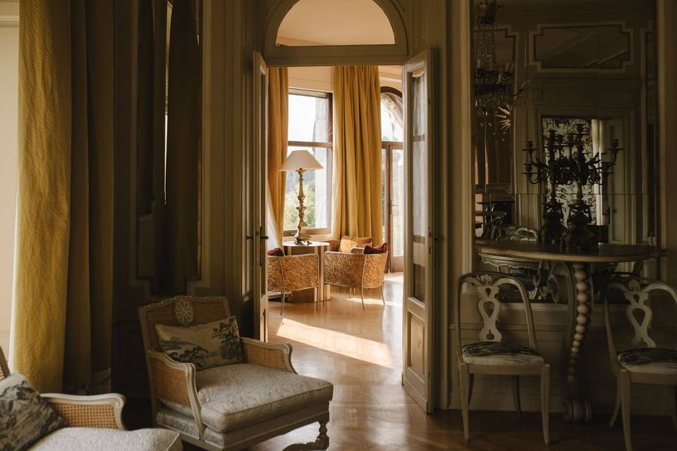 La sala degli specchi