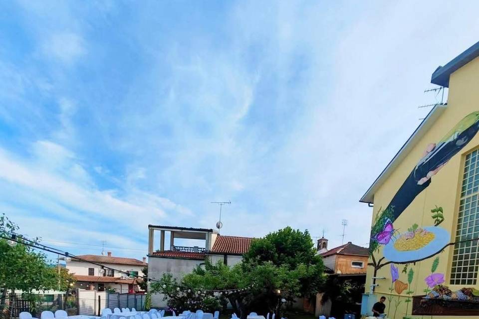 Evento in giardino