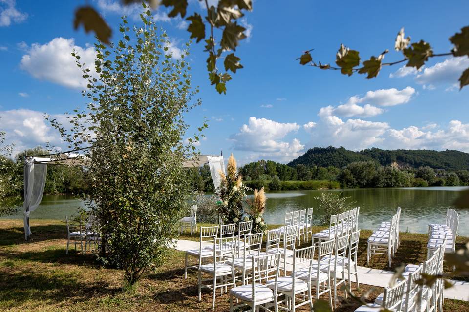 Lago interno alla proprietà