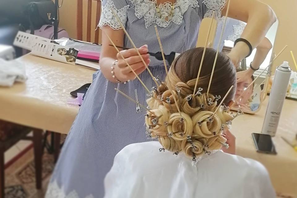 Acconciatura sposa