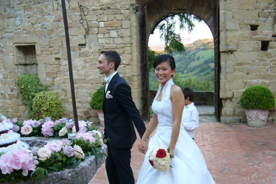 Bellissima sposa giapponese