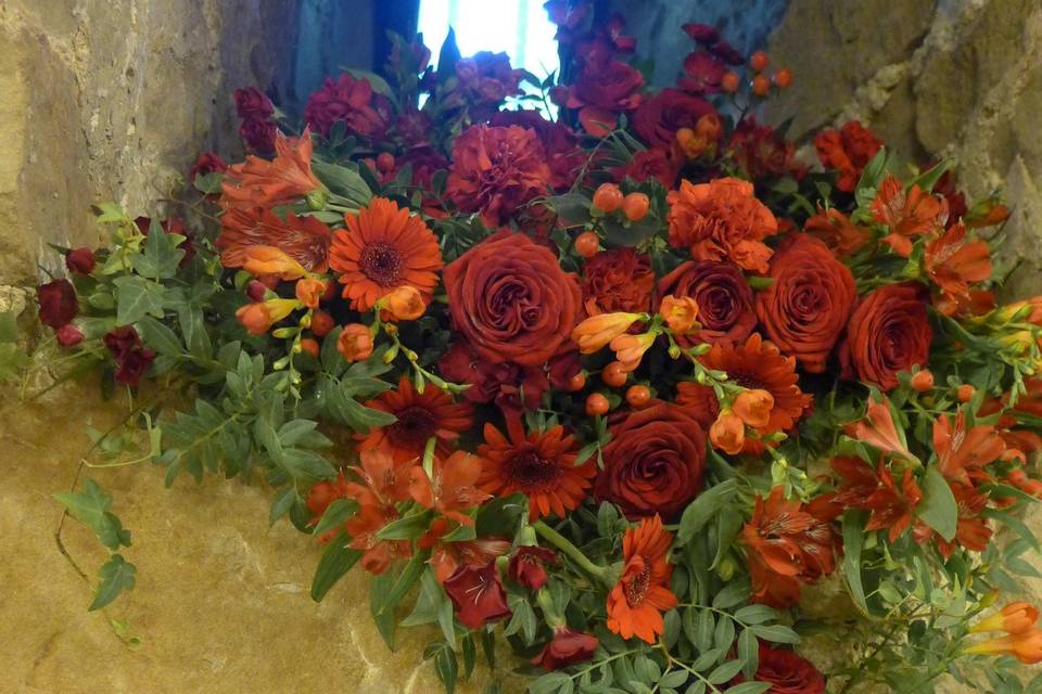 Cascata di fiori