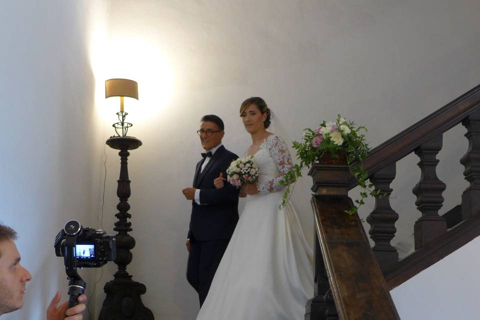 La sposa e il papà