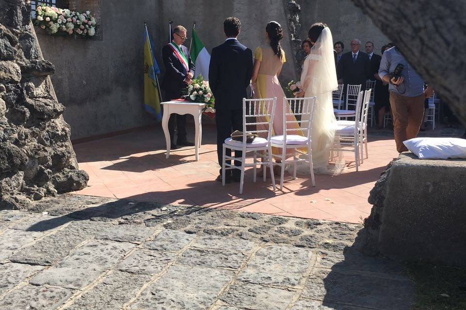 Civil ceremony ischia