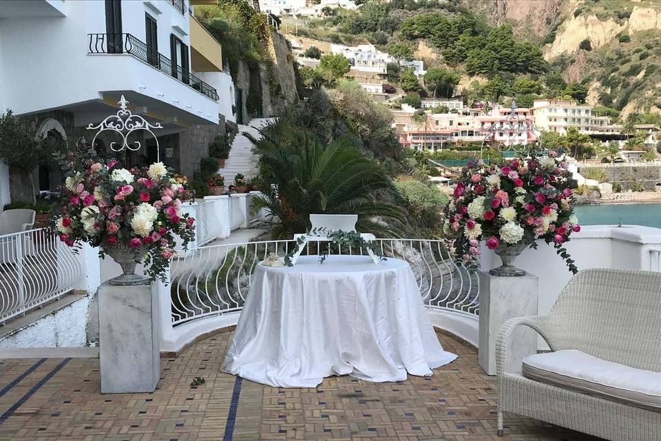 Wedding ceremony Ischia