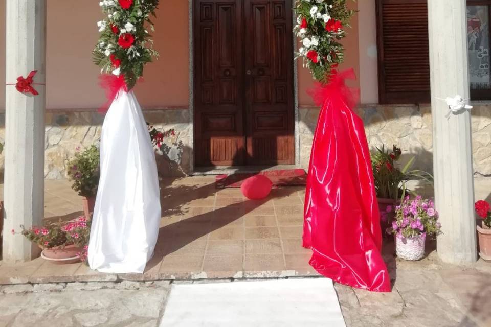 Arco casa sposa