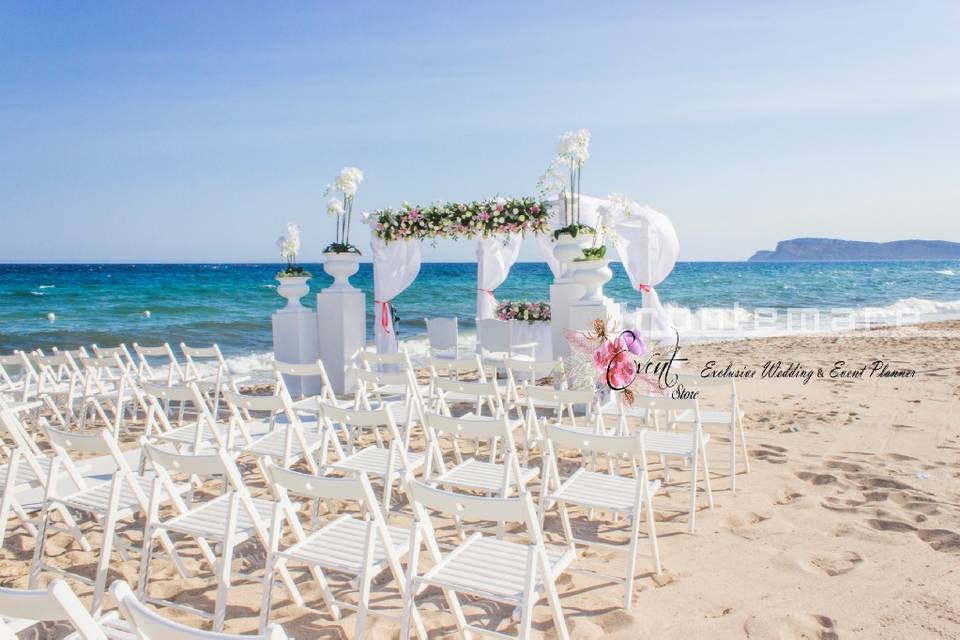 Matrimonio in spiaggia Poeto