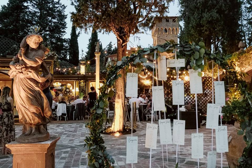 Cena in piazzetta