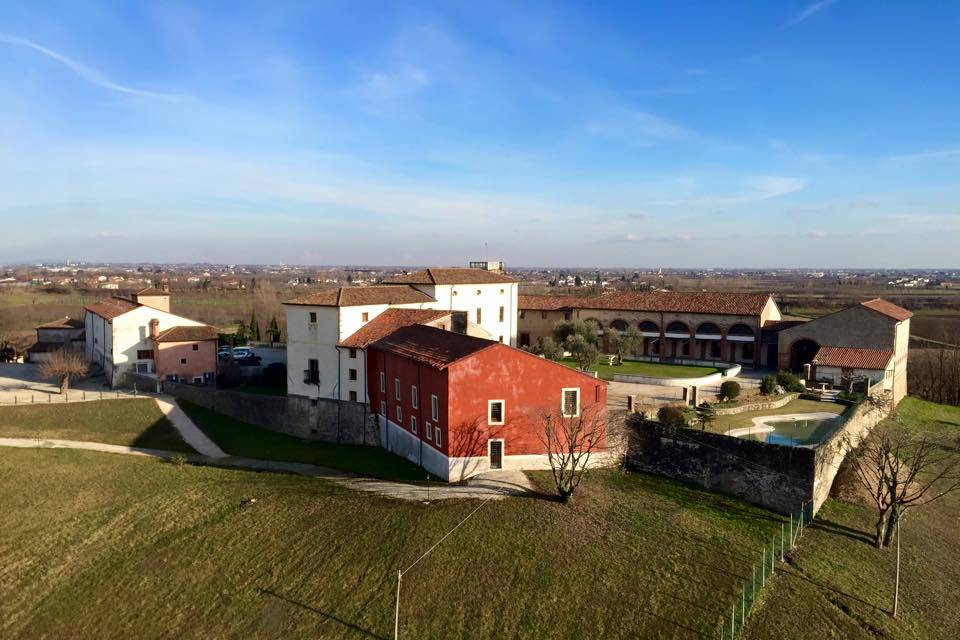 Villa San Biagio aerial