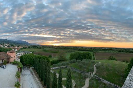 Villa San Biagio aerial