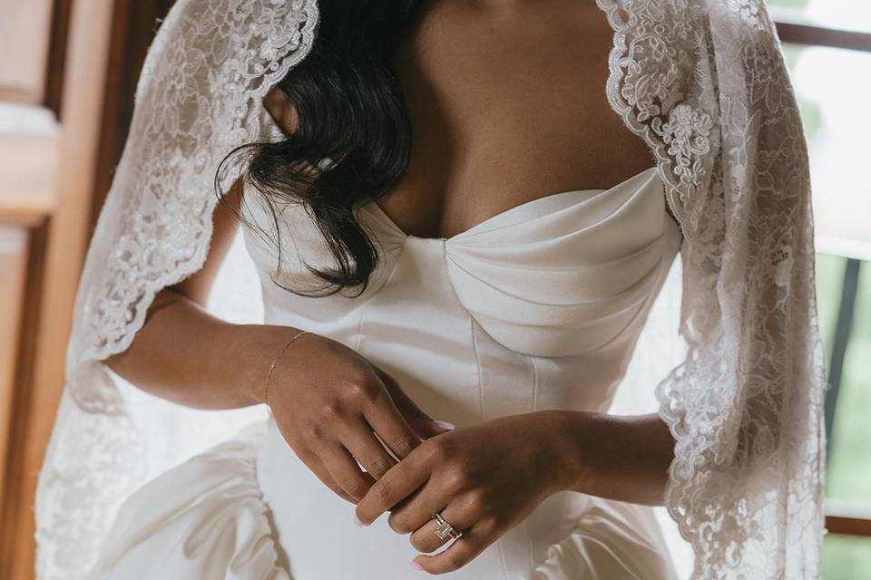 Preparazione sposa