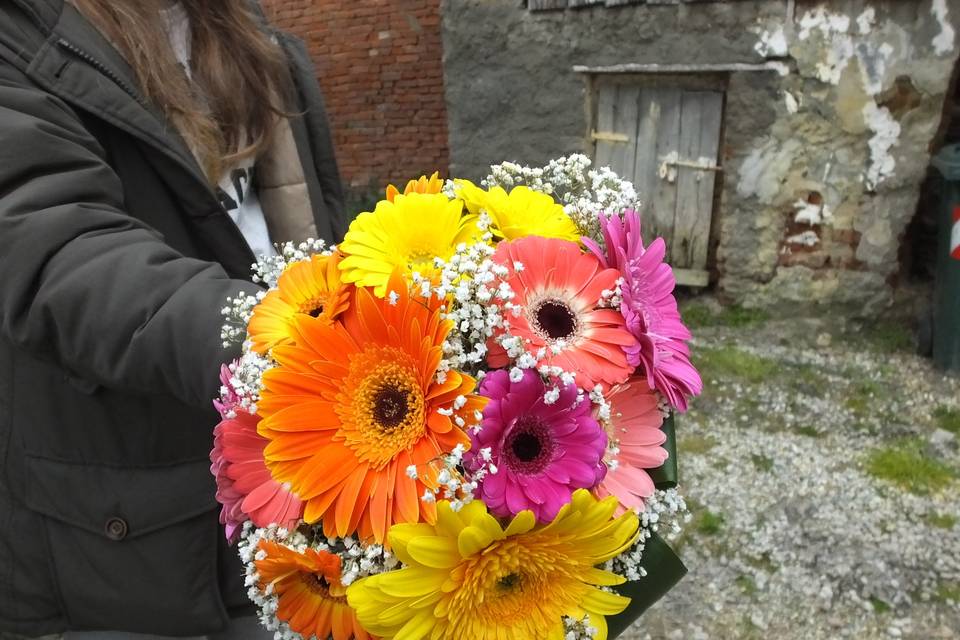 Bouquet gerbere miste