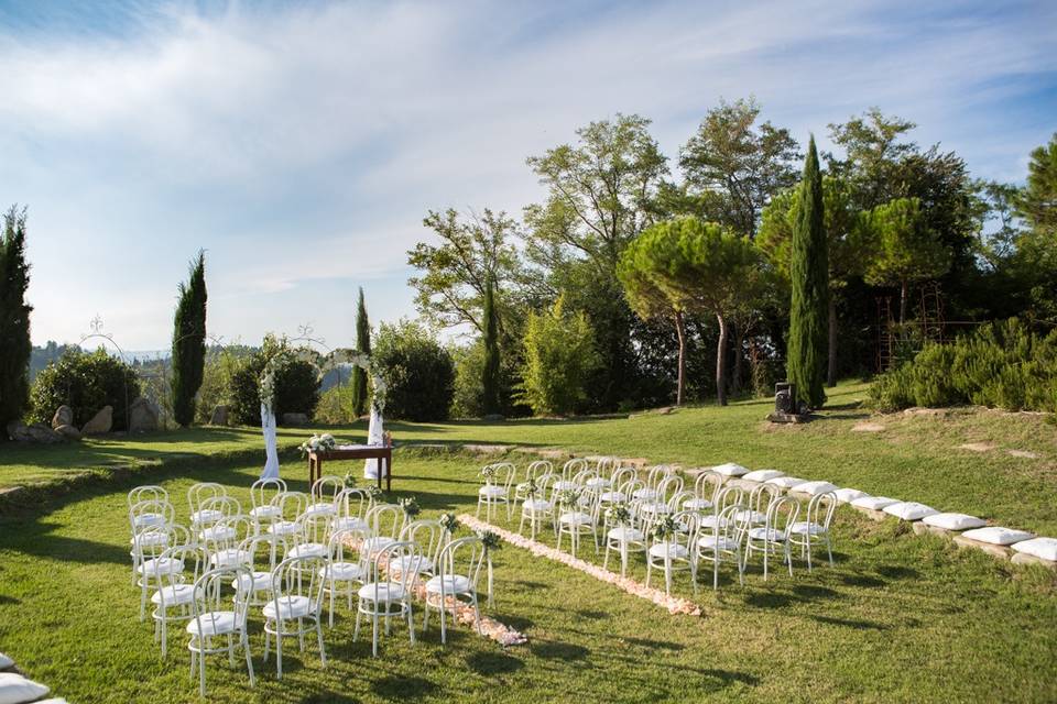 Lancio de bouquet