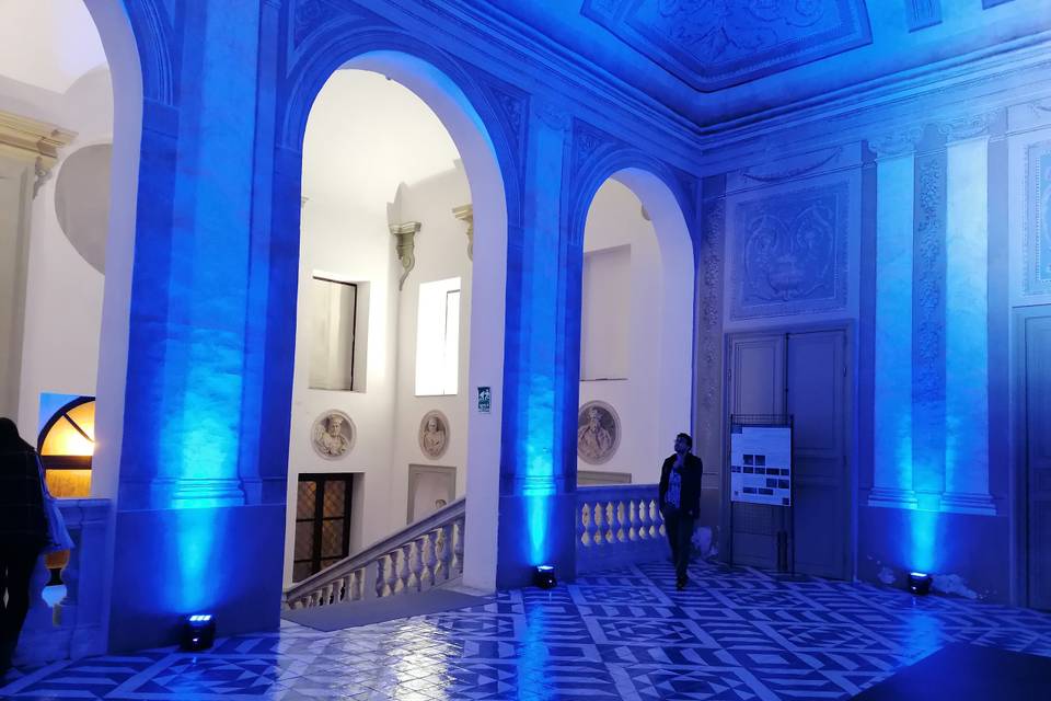 Illuminazione palazzi storici