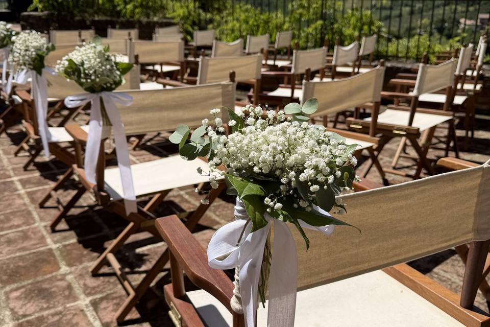 Cerimonia in terrazza