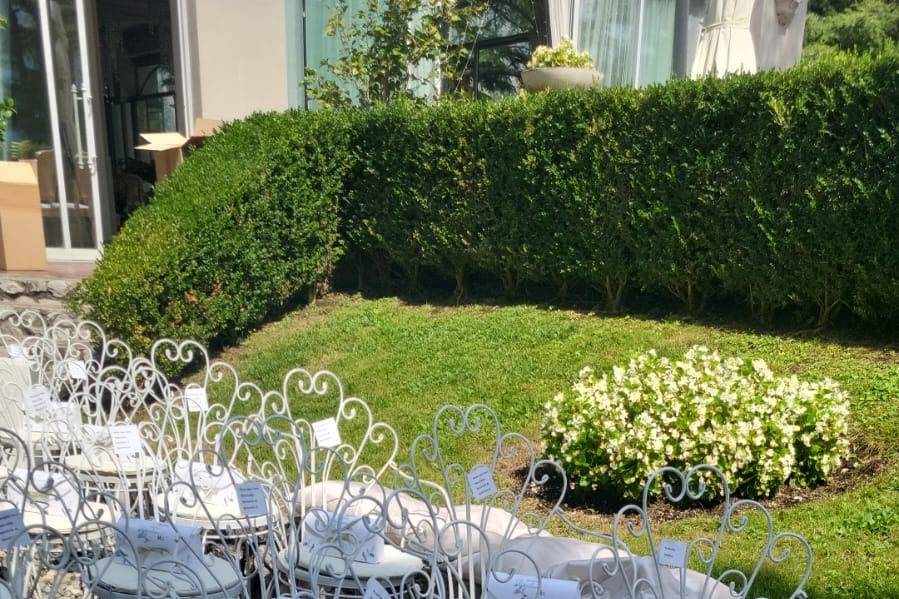 Allestimento cerimonia