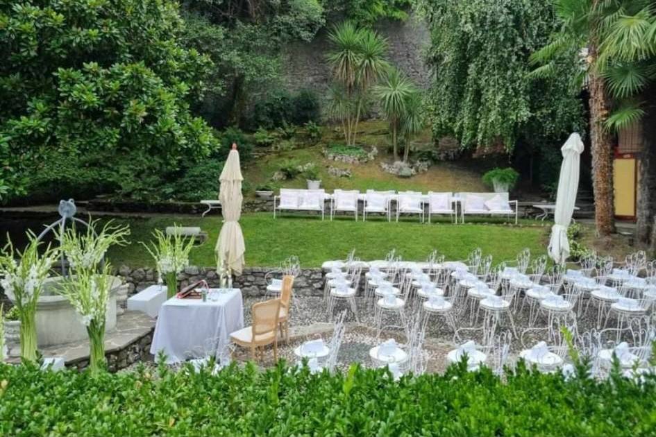 Allestimento cerimonia