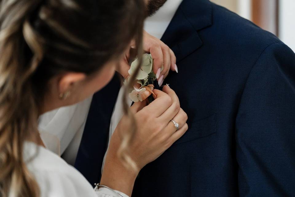 Sistemazione boutonnière