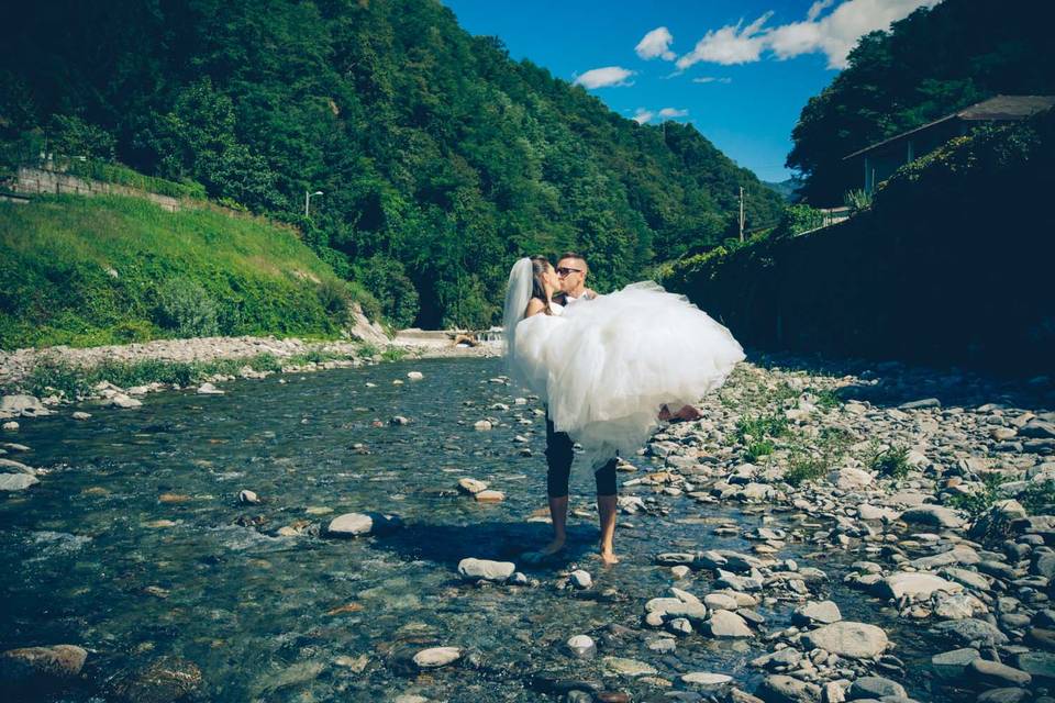 Unconventional wedding