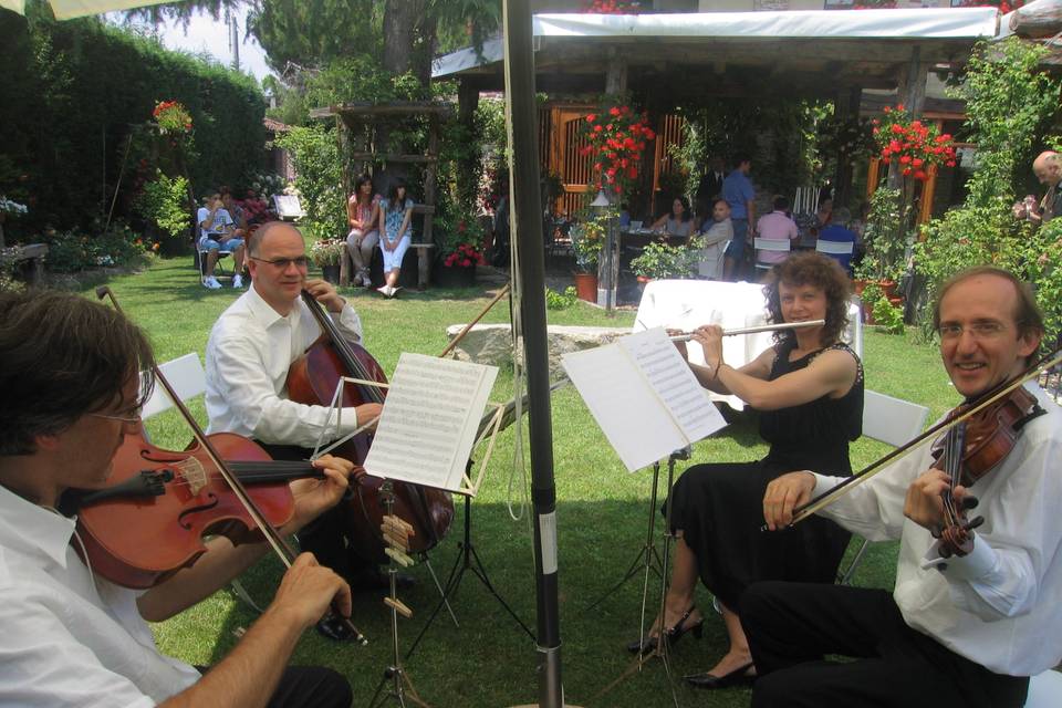 Relax musicale in giardino