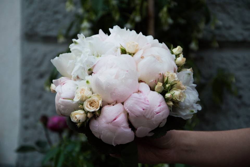 Bouquet peonie