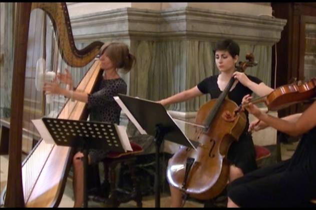 Trio viola-cello-arpa