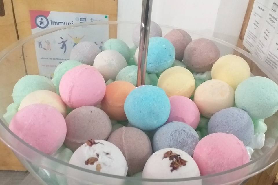 Bombe da bagno naturali