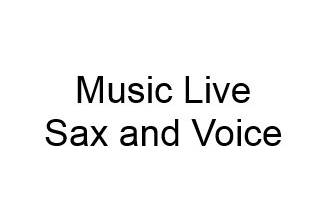 Music Live Sax and Voice Logo