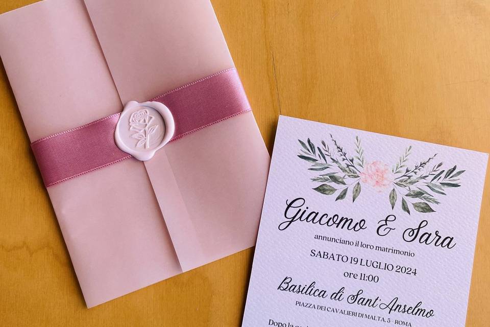 Partecipazione con astuccio
