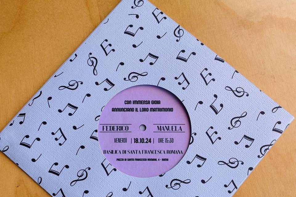 Invito-cd- matrimonio - musica