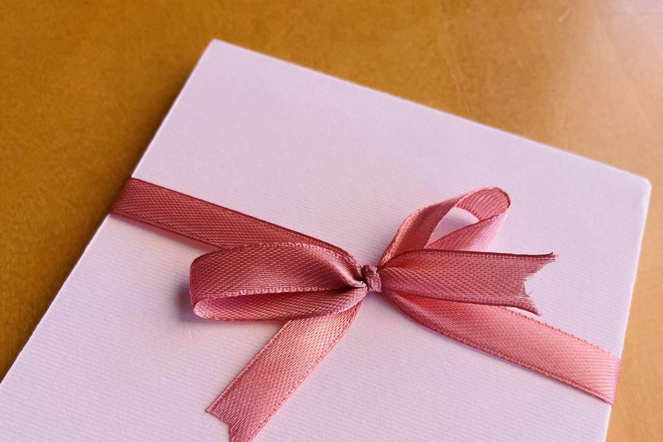 Invito - matrimonio - origami
