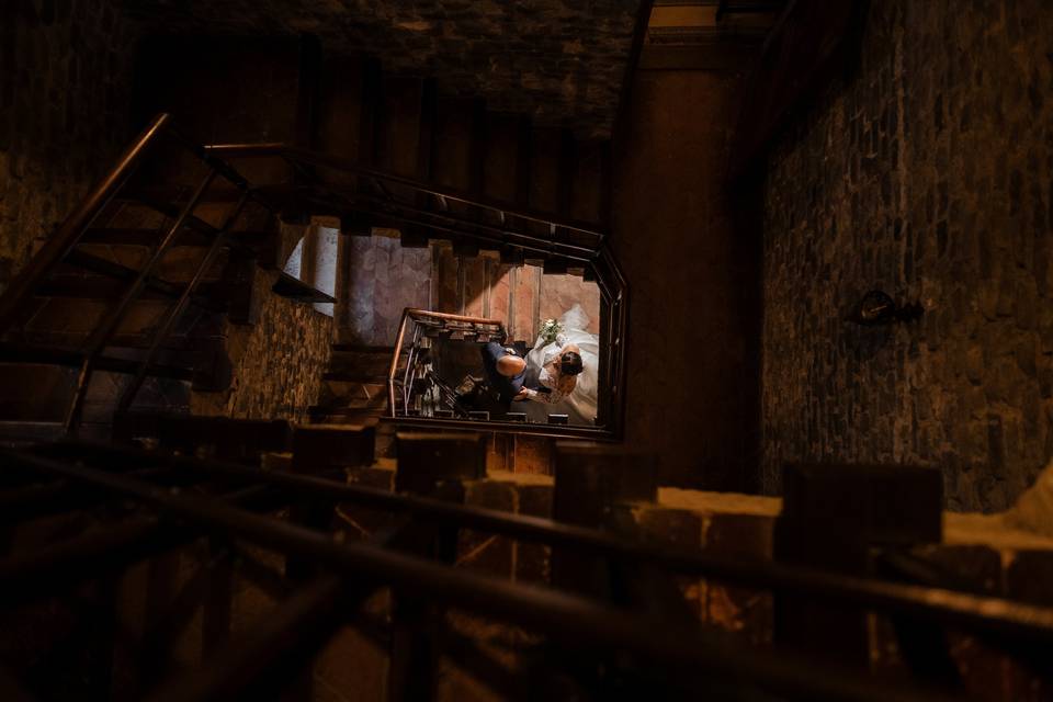 Le scale della torre