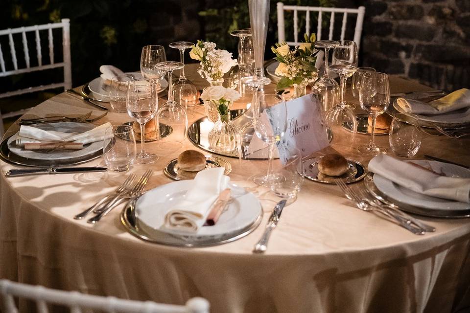 Allestimento Placé in Corte