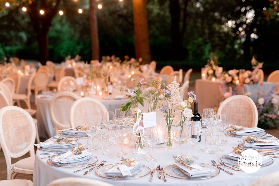 Cena nel bosco