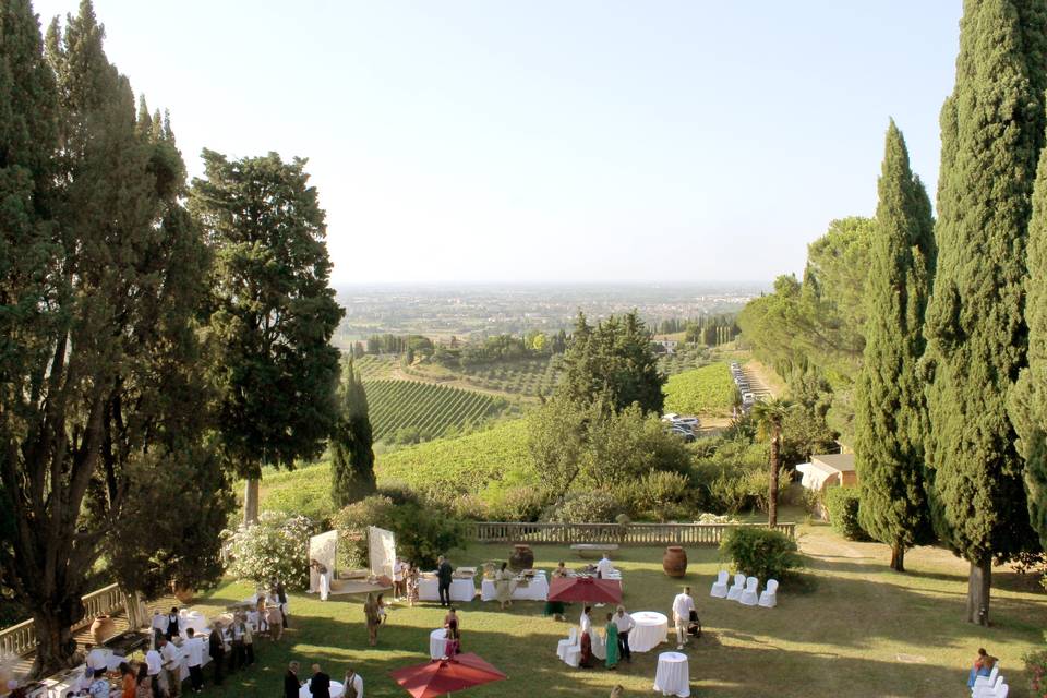 Panorama dal terrazzo