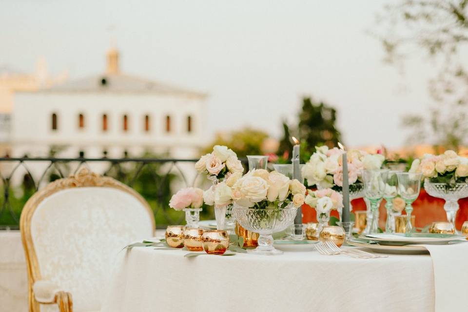 Mise en place romantica