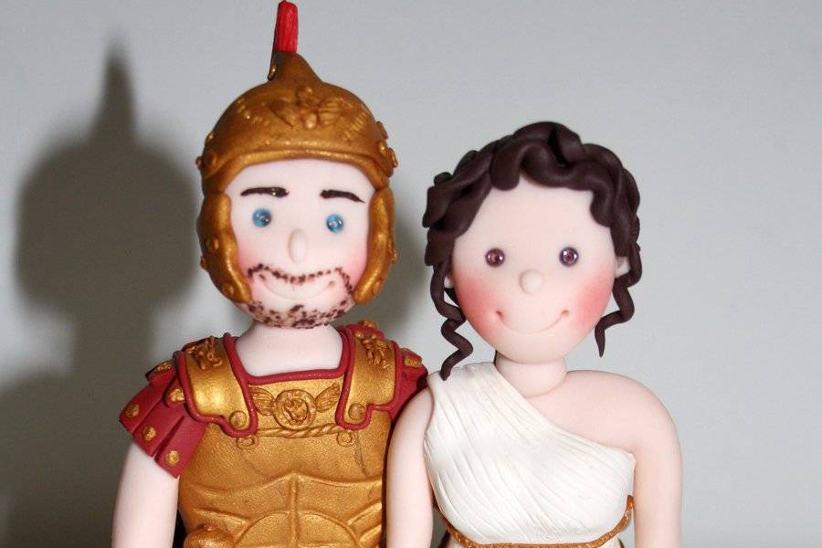 Cake topper antica Roma