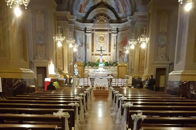 Allestimento chiesa