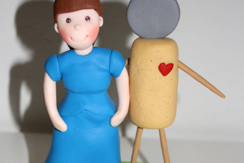 Cake topper personalizzato