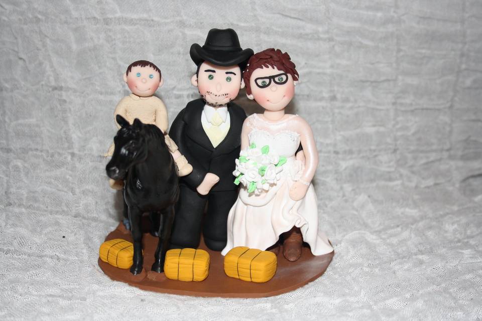 Cake topper personalizzato