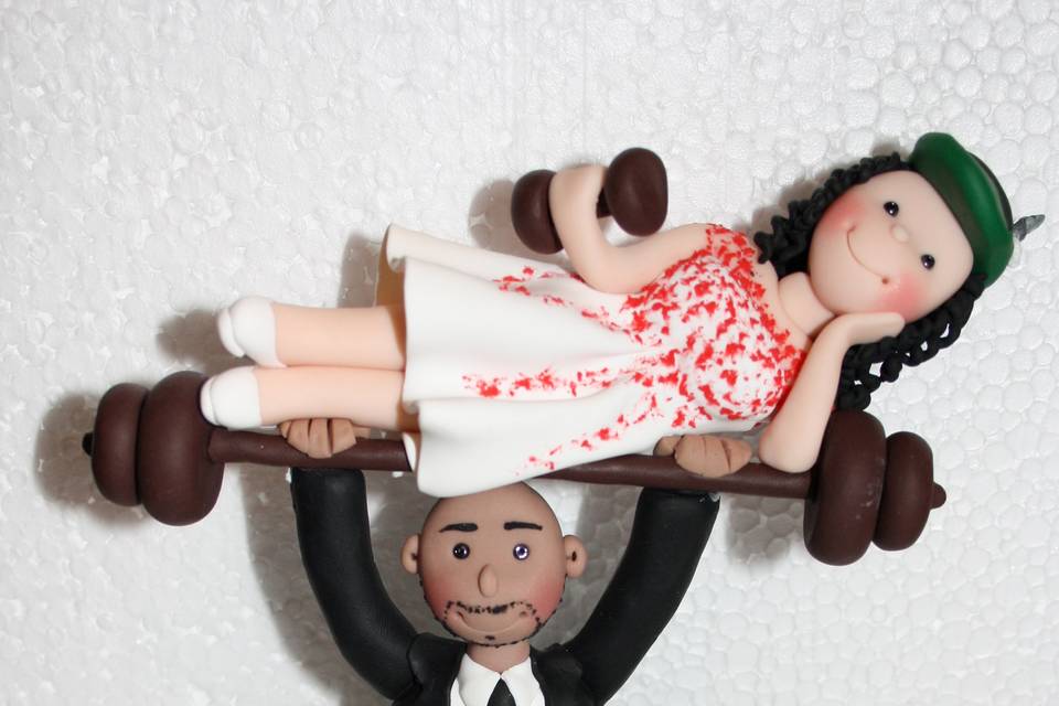 Cake topper personalizzato