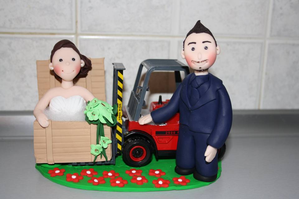 Cake topper personalizzato