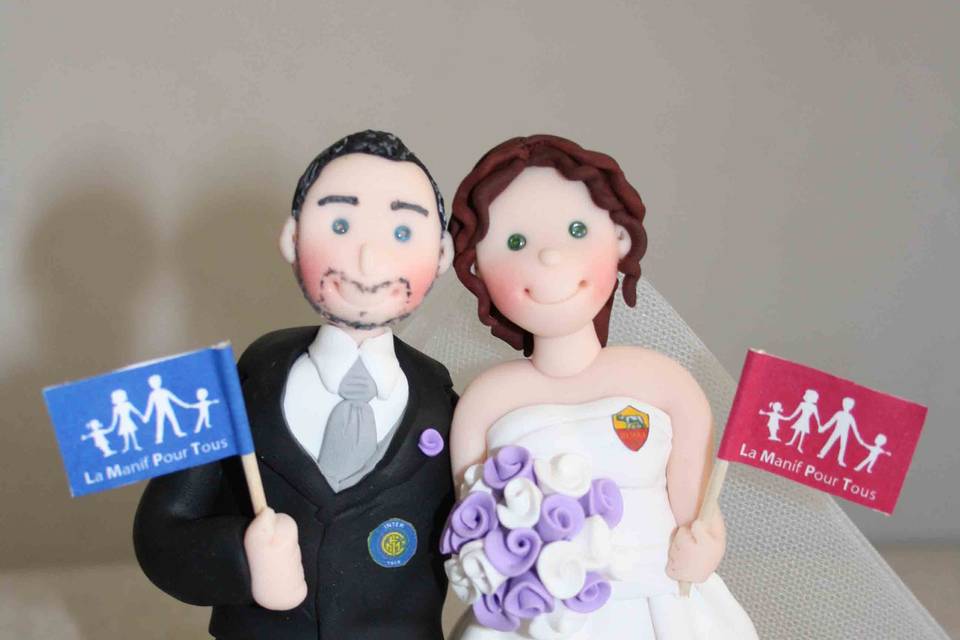 Cake topper personalizzato