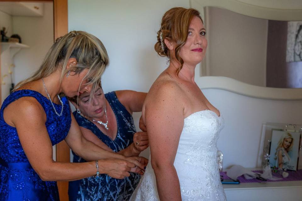 Preparativi sposa